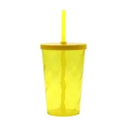 Copo Espiral 550 ml com Tampa e Canudo Personalizado Copo Espiral 550 ml com Tampa e Canudo Personalizado