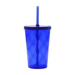 Copo Espiral 550 ml com Tampa e Canudo Personalizado Copo Espiral 550 ml com Tampa e Canudo Personalizado