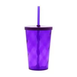 Copo Espiral 550 ml com Tampa e Canudo Personalizado Copo Espiral 550 ml com Tampa e Canudo Personalizado