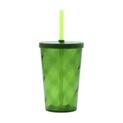 Copo Espiral 550 ml com Tampa e Canudo Personalizado Copo Espiral 550 ml com Tampa e Canudo Personalizado