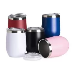 Copo Inox Parede Dupla 320ml Personalizado Copo Inox Parede Dupla 320ml Personalizado