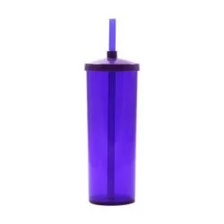 Copo Long Drink com Tampa e Canudo 330ml Personalizado Copo Long Drink com Tampa e Canudo 330ml Personalizado