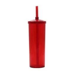 Copo Long Drink com Tampa e Canudo 330ml Personalizado Copo Long Drink com Tampa e Canudo 330ml Personalizado