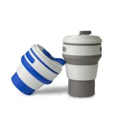 Copo Retrátil de Silicone 350ml Personalizado Copo Retrátil de Silicone 350ml Personalizado