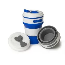 Copo Retrátil de Silicone 350ml Personalizado Copo Retrátil de Silicone 350ml Personalizado