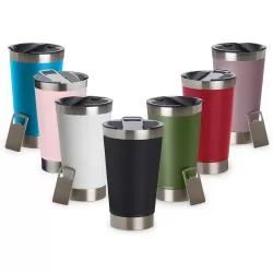 Copo Térmico 500ml com Abridor Personalizado Copo Térmico 500ml com Abridor Personalizado