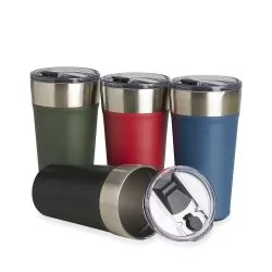 Copo Térmico com Canudo 500ml Personalizado Copo Térmico com Canudo 500ml Personalizado
