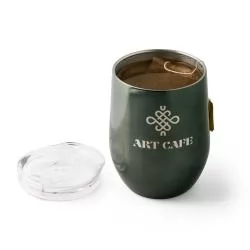 Copo térmico de viagem em aço inox 400 mL Personalizado Copo térmico de viagem em aço inox 400 mL Personalizado