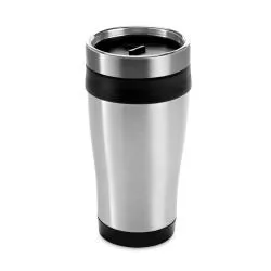 Copo térmico em aço inoxidável e PP 420 mL Personalizado Copo térmico em aço inoxidável e PP 420 mL Personalizado