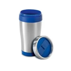 Copo térmico em aço inoxidável e PP 420 mL Personalizado Copo térmico em aço inoxidável e PP 420 mL Personalizado