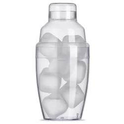 Coqueteleira com Gelo Ecológico Personalizada Coqueteleira com Gelo Ecológico Personalizada