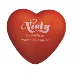 Coração Anti Stress em Vinil Personalizado Coração Anti Stress em Vinil Personalizado