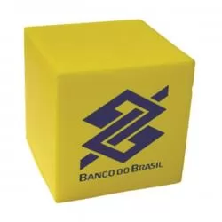 Cubo Anti Stress em Vinil Personalizado Cubo Anti Stress em Vinil Personalizado