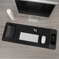 Desk Pad com carregamento por indução Personalizado Desk Pad com carregamento por indução Personalizado