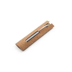 Esferográfica com corpo em aço inox 53% reciclado Personalizada Esferográfica com corpo em aço inox 53% reciclado Personalizada