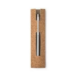 Esferográfica em 53% de aço inox reciclado Personalizada Esferográfica em 53% de aço inox reciclado Personalizada