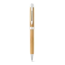 Esferográfica em bambu Personalizada Esferográfica em bambu Personalizada