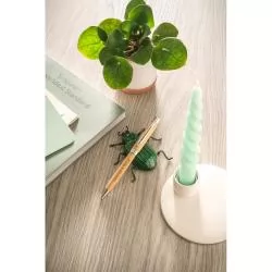 Esferográfica em bambu Personalizada Esferográfica em bambu Personalizada