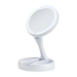 Espelho Dobrável com Led Recarregável Personalizado Espelho Dobrável com Led Recarregável Personalizado