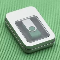 Estojo de Metal para Pen Drive Personalizado Estojo de Metal para Pen Drive Personalizado