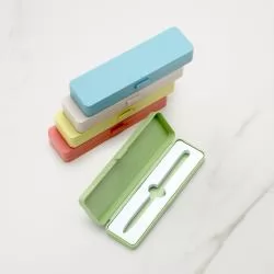 Estojo Fibra de Bambu Personalizado Estojo Fibra de Bambu Personalizado