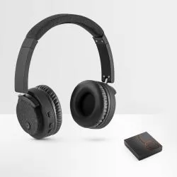 Fones de ouvido sem fios em ABS e tecido Personalizados Fones de ouvido sem fios em ABS e tecido Personalizados