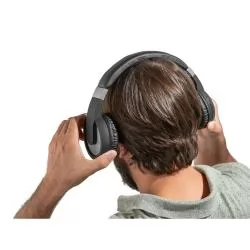 Fones de ouvido wireless em ABS E PU com microfone Personalizados Fones de ouvido wireless em ABS E PU com microfone Personalizados