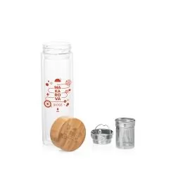 Garrafa com infusores 490 ml Personalizada Garrafa com infusores 490 ml Personalizada