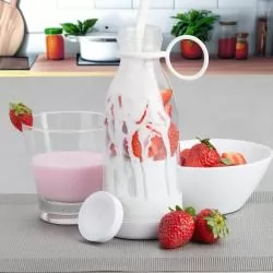 Garrafa com Misturador 380ml Personalizada Garrafa com Misturador 380ml Personalizada