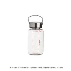 Garrafa de Vidro 650ml Personalizada Garrafa de Vidro 650ml Personalizada