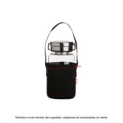 Garrafa de Vidro 650ml Personalizada Garrafa de Vidro 650ml Personalizada
