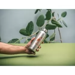 Garrafa em aço inox (90% reciclado) 550ml Personalizada Garrafa em aço inox (90% reciclado) 550ml Personalizada