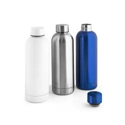 Garrafa em aço inox (90% reciclado) 550ml Personalizada Garrafa em aço inox (90% reciclado) 550ml Personalizada