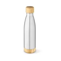 Garrafa em aço inox (90% reciclado) com tampa em bambu 800 mL Personalizada Garrafa em aço inox (90% reciclado) com tampa em bambu 800 mL Personalizada