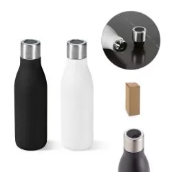 Garrafa em aço inox (90% reciclado) de parede dupla térmica 500 mL Personalizada Garrafa em aço inox (90% reciclado) de parede dupla térmica 500 mL Personalizada