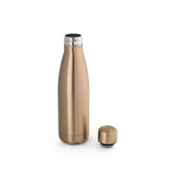 Garrafa em aço inox com acabamento mate metálico 510 mL Personalizada Garrafa em aço inox com acabamento mate metálico 510 mL Personalizada
