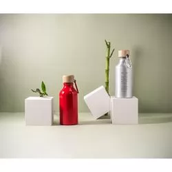 Garrafa em alumínio 100% reciclado 400ml Personalizada Garrafa em alumínio 100% reciclado 400ml Personalizada