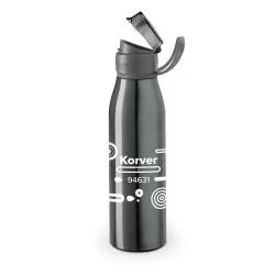 Garrafa em Alumínio 650ml Com Tampa Flip Top Personalizada Garrafa em Alumínio 650ml Com Tampa Flip Top Personalizada