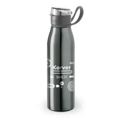 Garrafa em Alumínio 650ml Com Tampa Flip Top Personalizada Garrafa em Alumínio 650ml Com Tampa Flip Top Personalizada