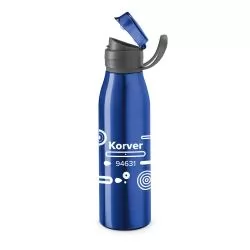 Garrafa em Alumínio 650ml Com Tampa Flip Top Personalizada Garrafa em Alumínio 650ml Com Tampa Flip Top Personalizada