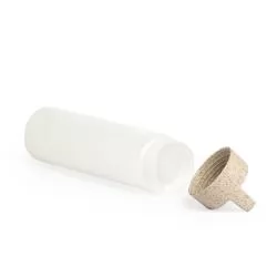 Garrafa Plástica 650ml Tampa em Fibra de Arroz Personalizada Garrafa Plástica 650ml Tampa em Fibra de Arroz Personalizada