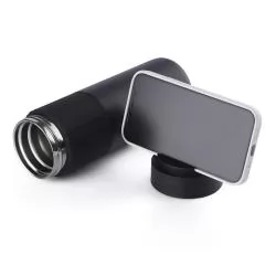 Garrafa Térmica 500ml com Suporte para Celular Personalizada Garrafa Térmica 500ml com Suporte para Celular Personalizada