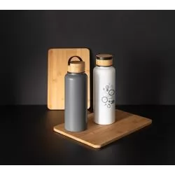 Garrafa térmica em aço inox ( 90% reciclado) 1,2 Litros Personalizada Garrafa térmica em aço inox ( 90% reciclado) 1,2 Litros Personalizada