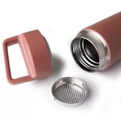 Garrafa Térmica Inox 550ml com Infusor Personalizada Garrafa Térmica Inox 550ml com Infusor Personalizada