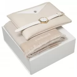 Kit cachecol, bolsa e relógio Premium Cacharel Personalizado Kit cachecol, bolsa e relógio Premium Cacharel Personalizado