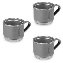 Kit Café com Garrafa Térmica e Canecas de Inox Personalizado Kit Café com Garrafa Térmica e Canecas de Inox Personalizado