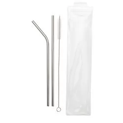 Kit Canudos e Escova de Limpeza Personalizado Kit Canudos e Escova de Limpeza Personalizado