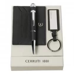 Kit chaveiro, porta cartões e esferográfica Premium Cerruti 1881 Personalizado Kit chaveiro, porta cartões e esferográfica Premium Cerruti 1881 Personalizado