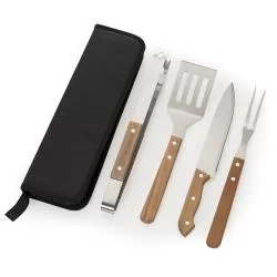 Kit Churrasco 4 peças Personalizado Kit Churrasco 4 peças Personalizado