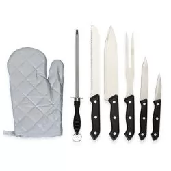 Kit Churrasco 7 Peças Personalizado Kit Churrasco 7 Peças Personalizado